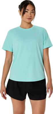 Asics core run blue jersey met korte mouwen