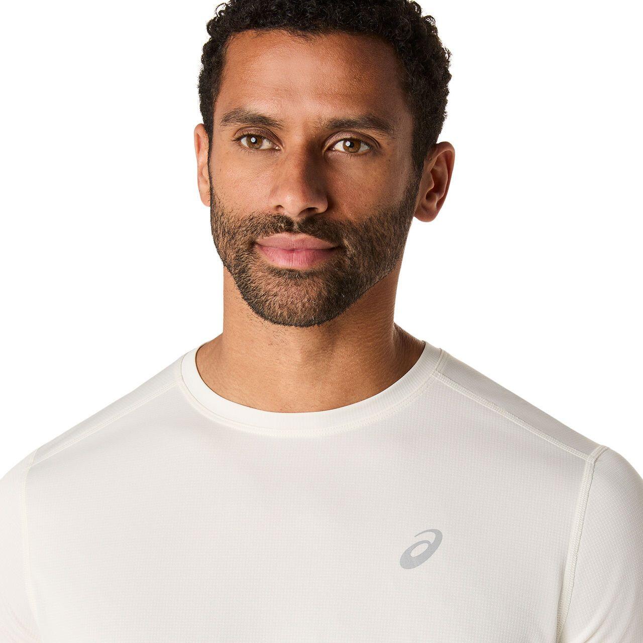 T-Shirt Running Asics Core Run Blanc Homme 4/6