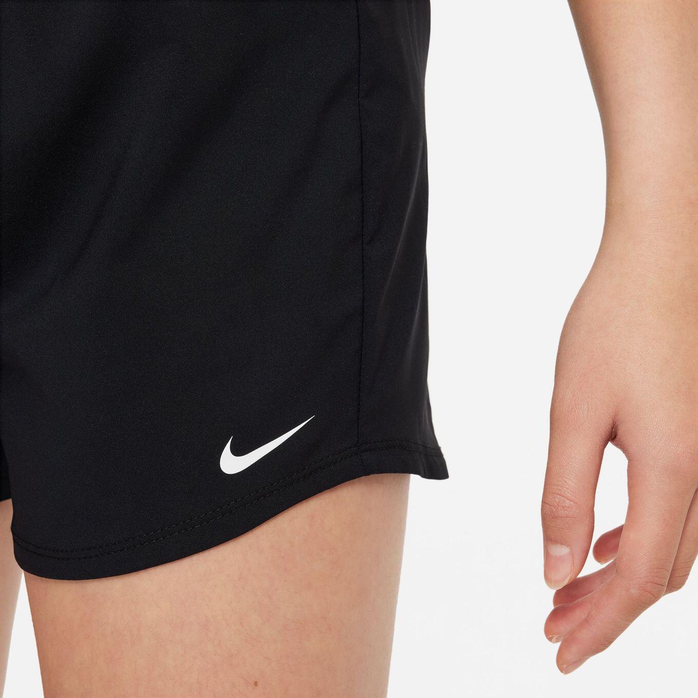 Calções Nike Dri-Fit One High Rise para rapariga Preto 3/5