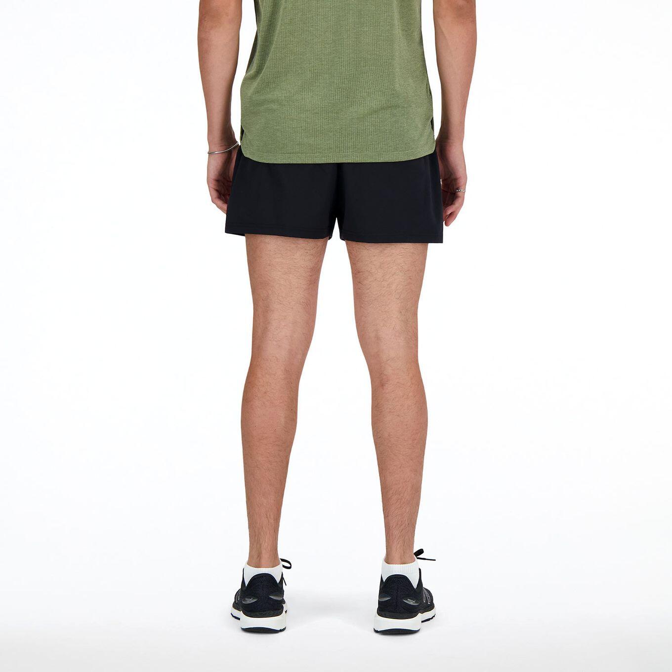 New Balance Sport Essentials 3in Split Short Black Men's 2/4