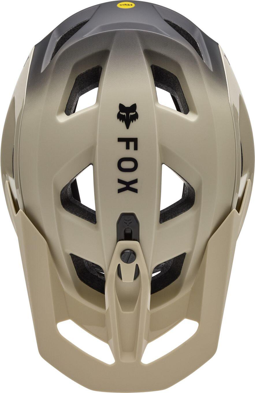 Casque VTT Fox Speedframe Pro Backfade Beige 3/5