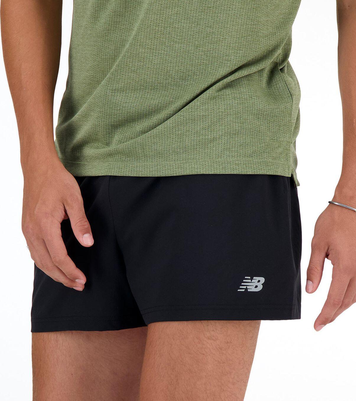 New Balance Sport Essentials 3in Split Short Black Men's 4/4