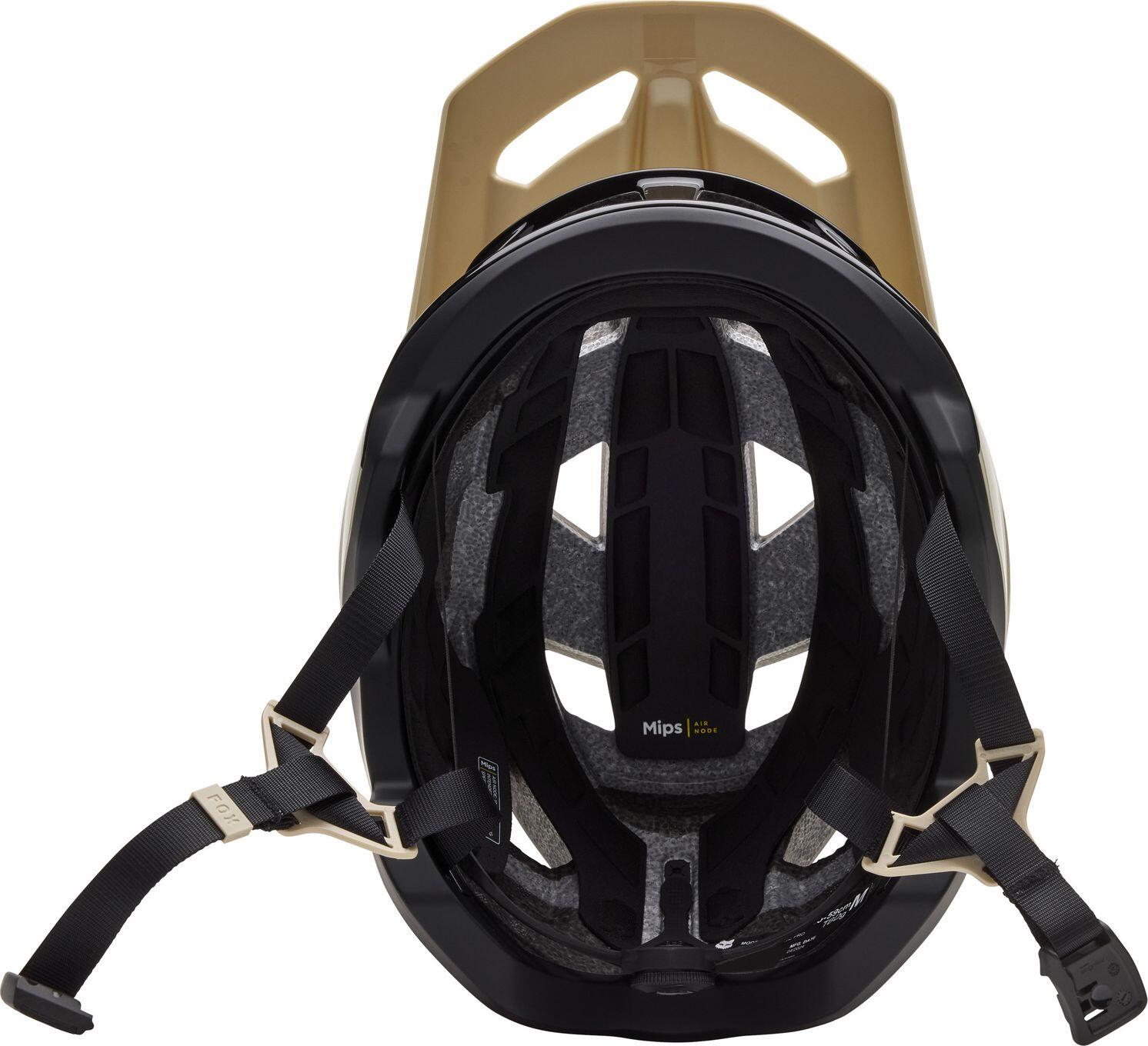 Casque VTT Fox Speedframe Pro Backfade Beige 5/5