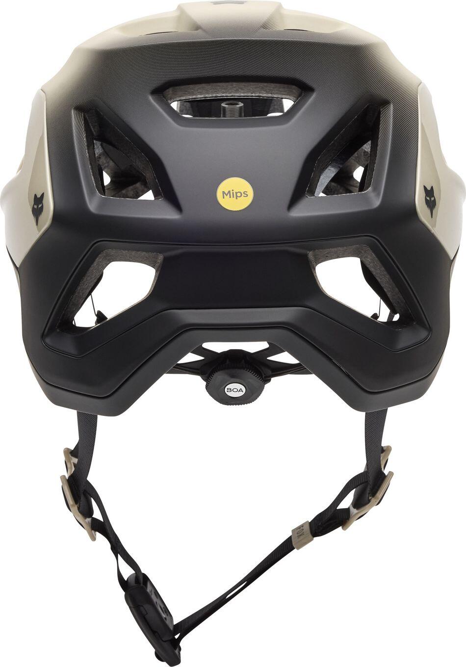 Casque VTT Fox Speedframe Pro Backfade Beige 4/5