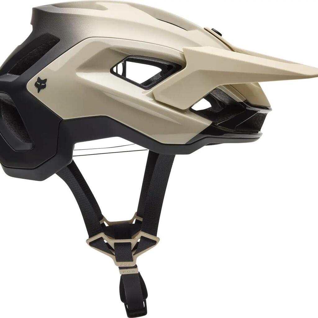 Fox Speedframe Pro Backfade Beige MTB Helmet