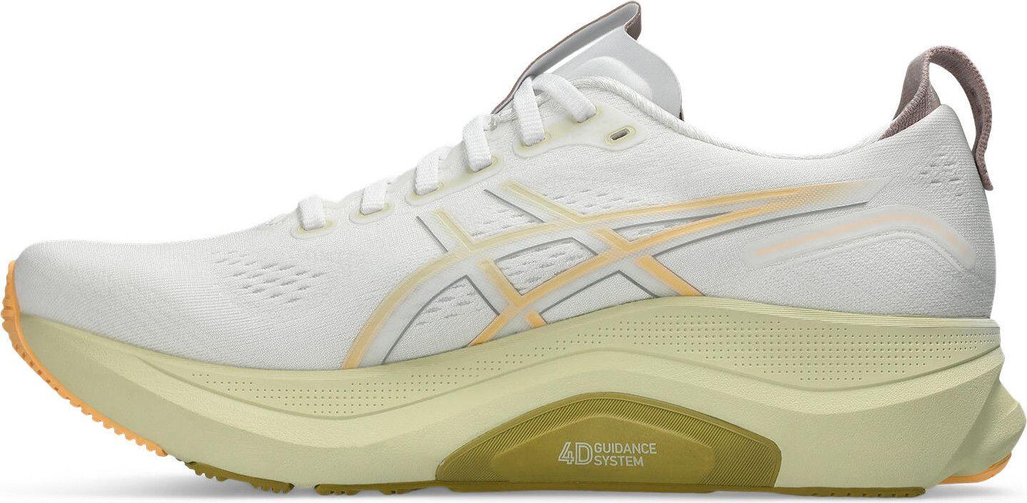 Asics Gel-Kayano 32 Running Shoes, White/Orange, Men's 2/7