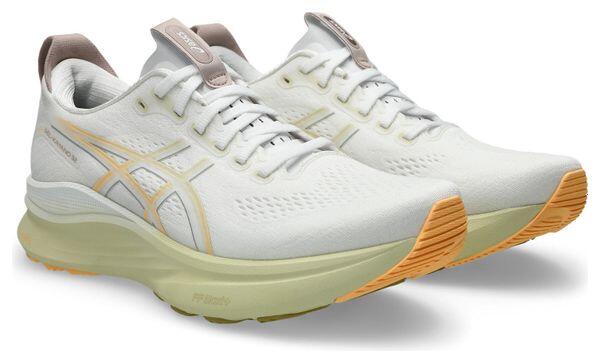 Asics Gel-Kayano 32 Running Shoes, White/Orange, Men's 7/7