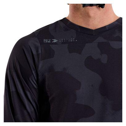 Langarm Trikot Troy Lee Designs Skyline Schwarz 7/7