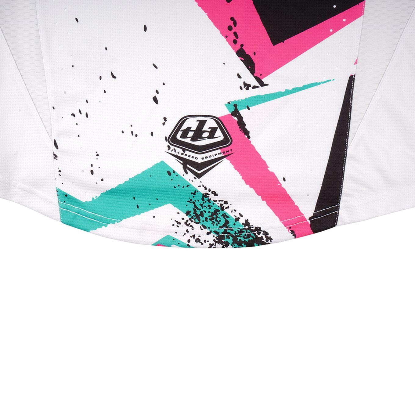 Troy Lee Designs Sprint Youth Long Sleeve Jersey White 6/7