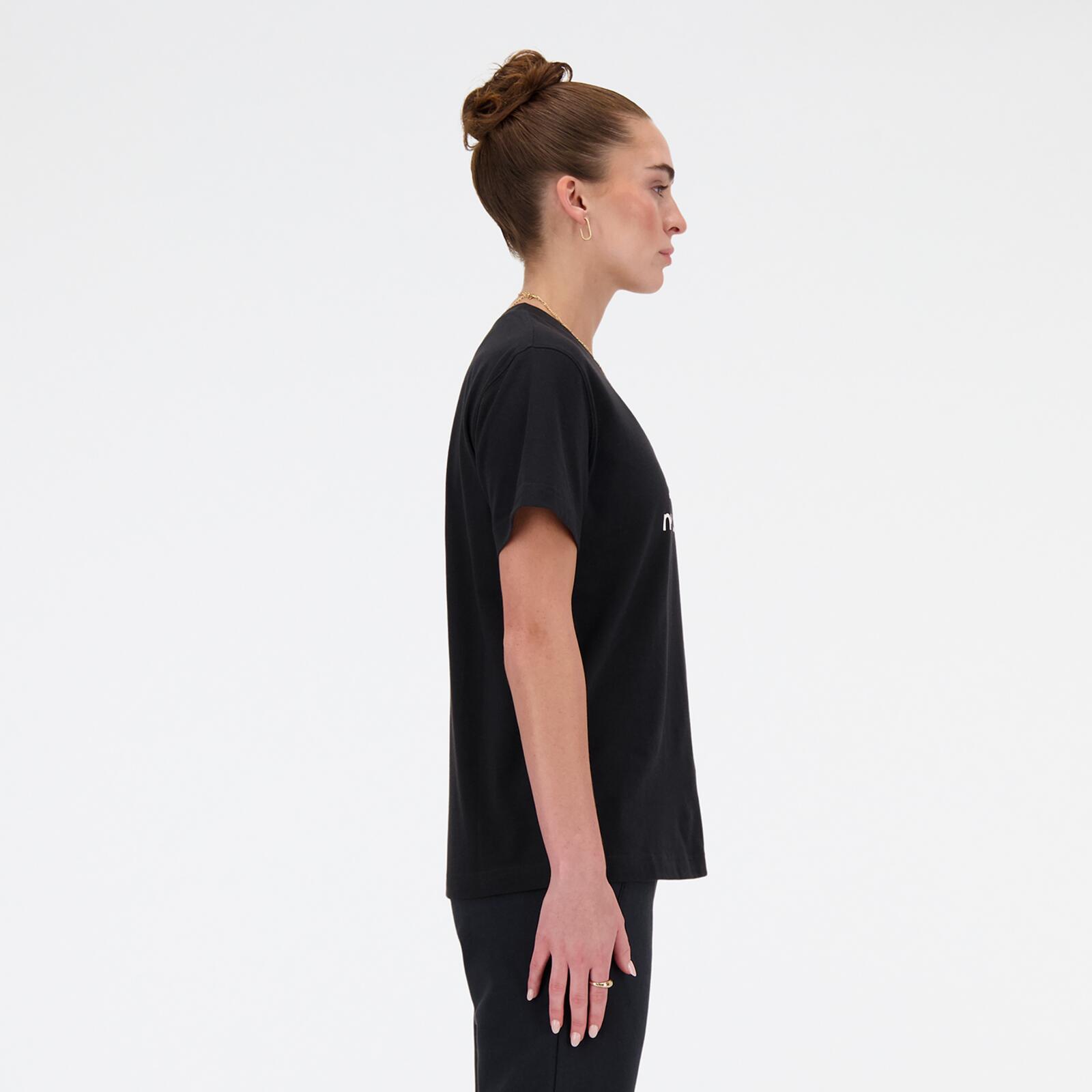 Maglia a maniche corte New balance modello WT41502BK per donne 6/6