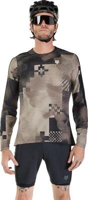 Fox flexair ascent pulse beige trui met lange mouwen