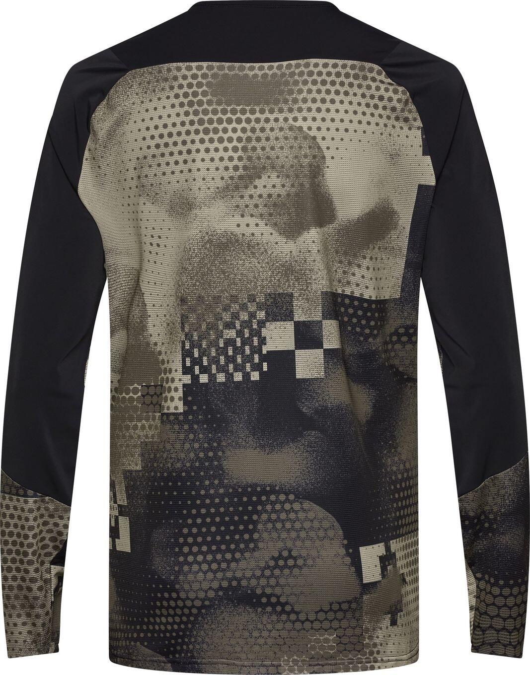 Maillot Fox Flexair Ascent Pulse Beige de manga larga 4/7