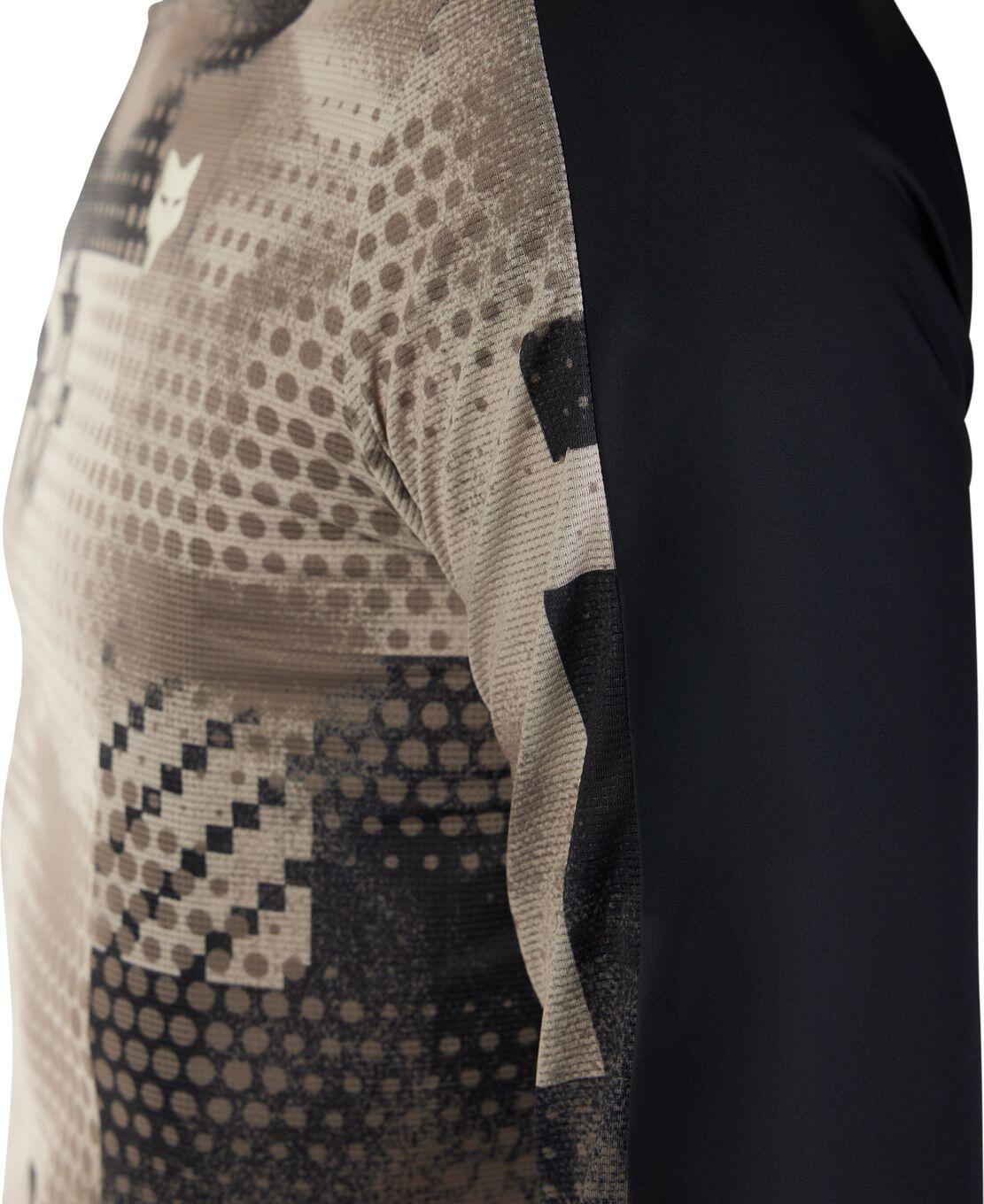 Maillot Fox Flexair Ascent Pulse Beige de manga larga 6/7