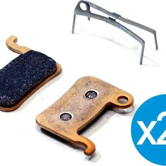 Brake pad bag of 20 Brake Authority burly shimano XTR 03-07/ saint 04-07/ deore