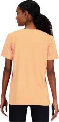 New Balance Sport Essentials Women's Coral Jersey met korte mouwen 2/4