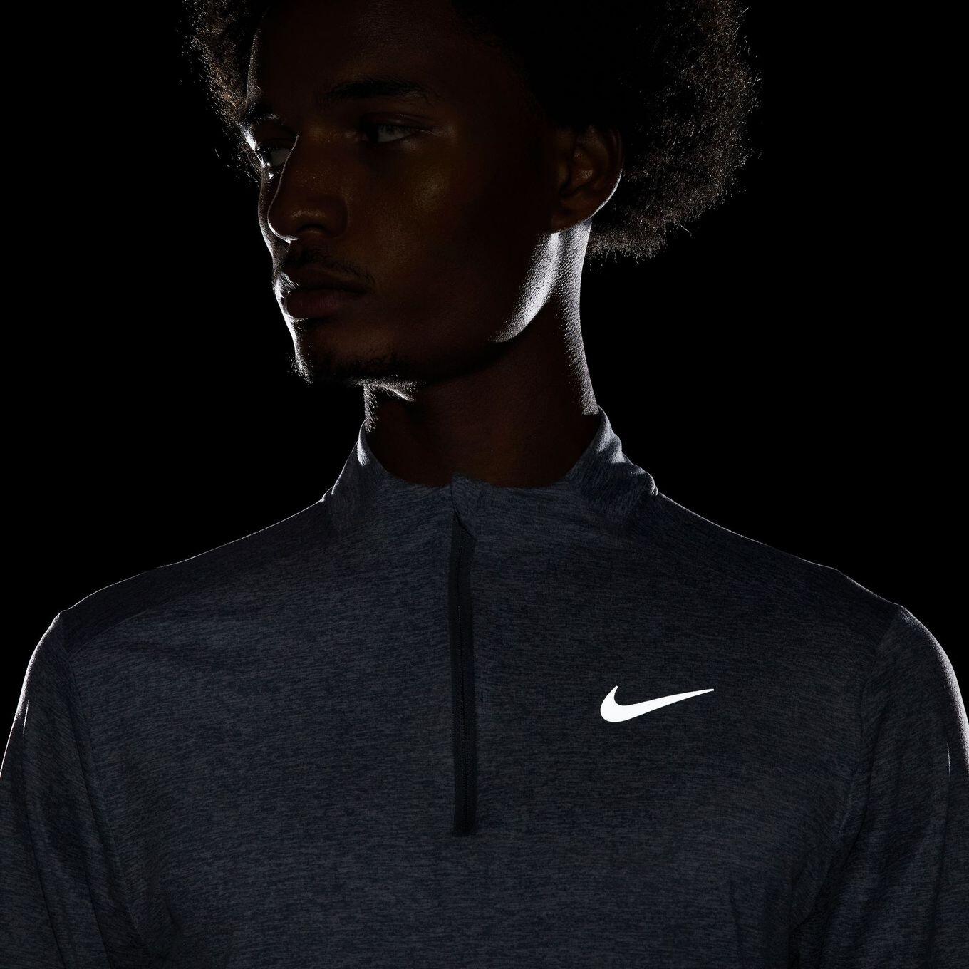 Haut 1/4 Zip Nike Element Gris Homme 6/7