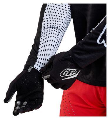 Troy Lee Designs Langarm Trikot Sprint Schwarz/Weiß 7/7