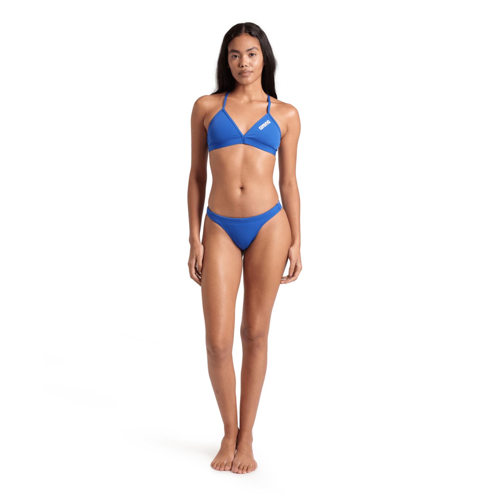 Top da nuoto Donna - Team Swim Top Tie Back Solid 7/7