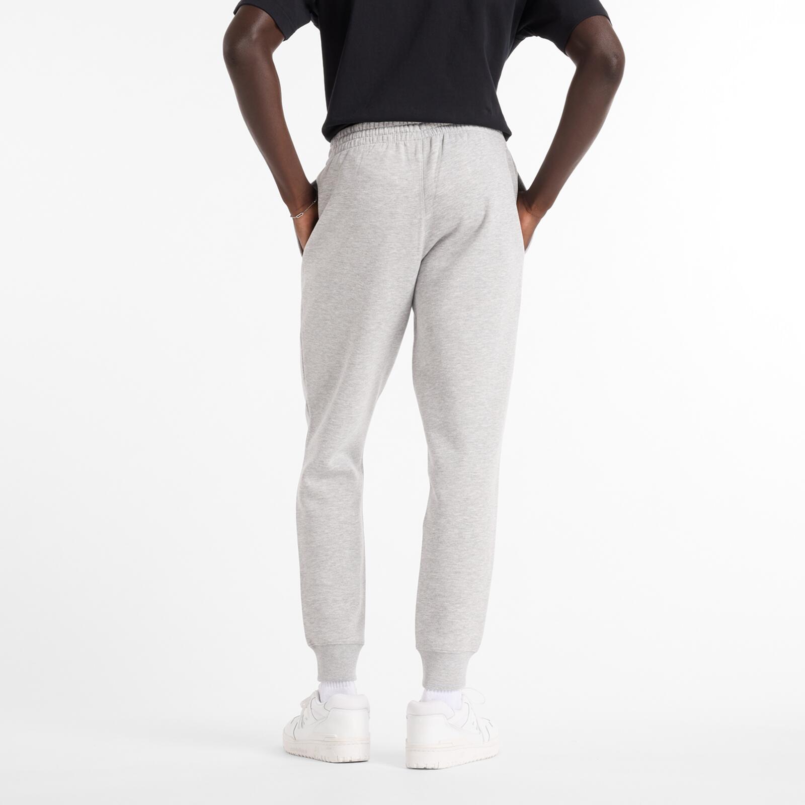 Spodnie dresowe męskie NEW BALANCE bawełna ciepłe 6/7
