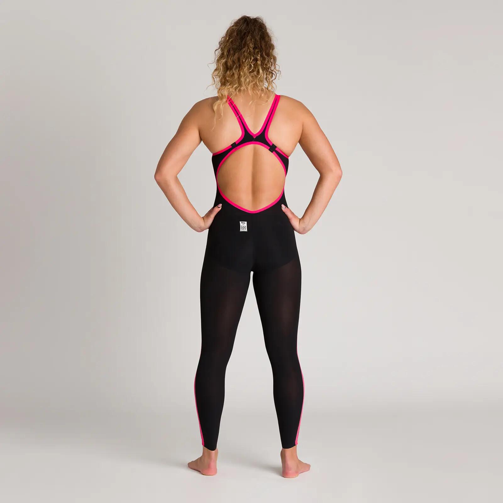 Combinaison de natation Femme - Powerskin R-Evo+ Ow Dos Ouvert 6/7