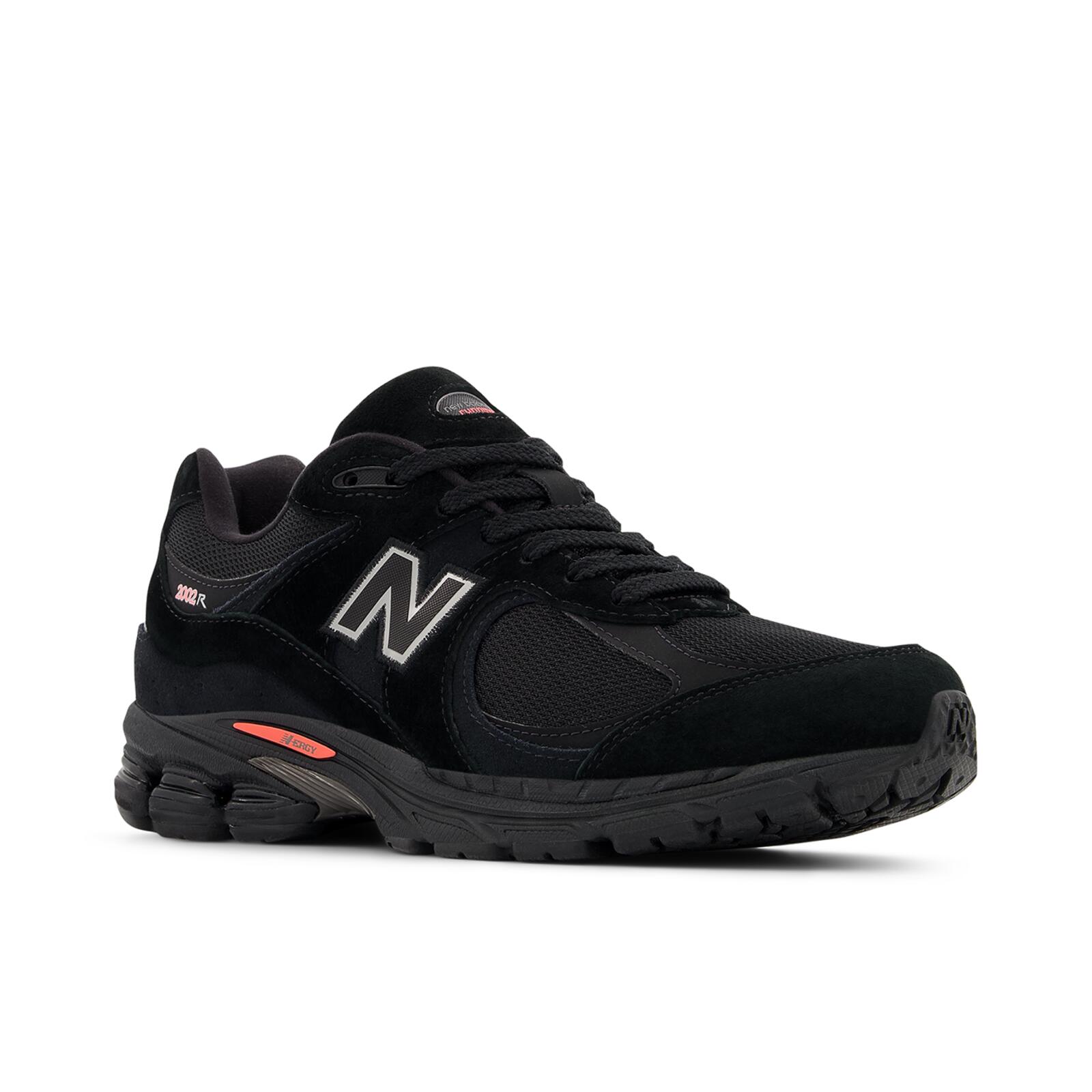 New Balance 2002R Black Castlerock Red 2/2