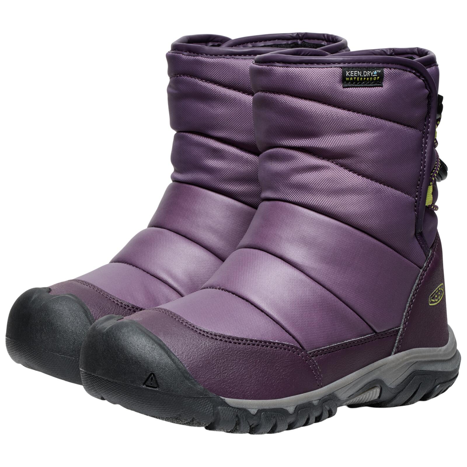 Botas de neve juvenis KEEN Puffrider WP daiquiri 5/7