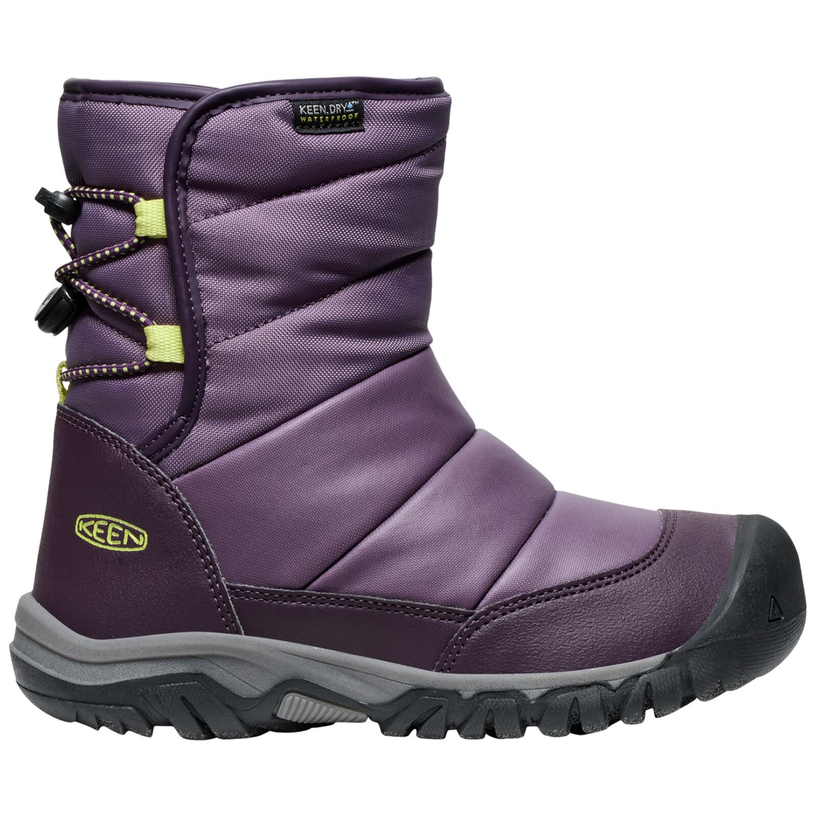 Botas de neve juvenis KEEN Puffrider WP daiquiri 4/7