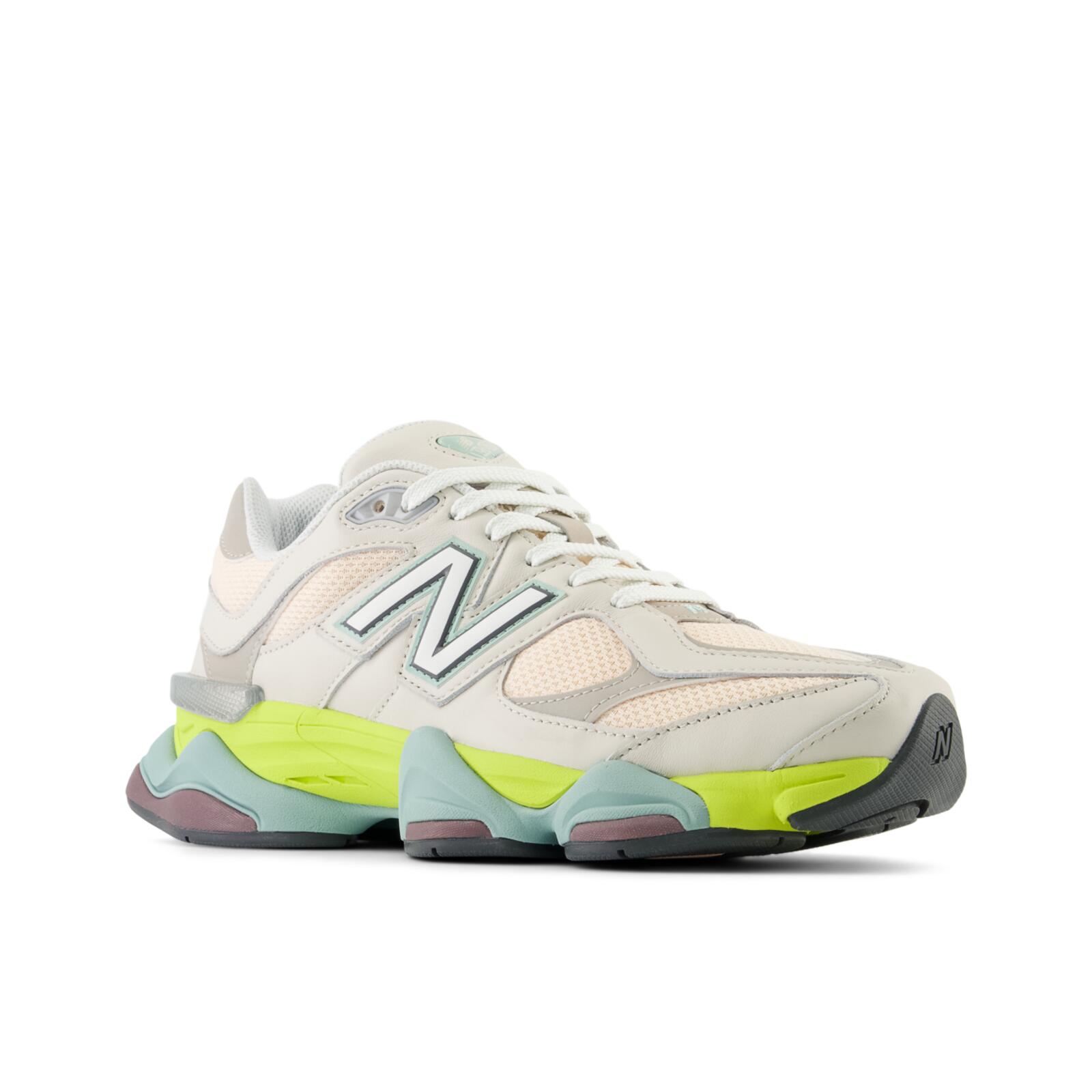 New Balance 9060 Moonbeam Vintage Rose Lime 5/5