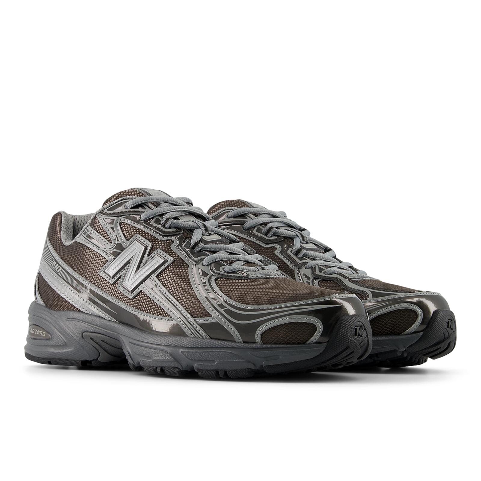New Balance 740 Black Metallic - Scarpe Sportive da Camminata Uomo 2/2