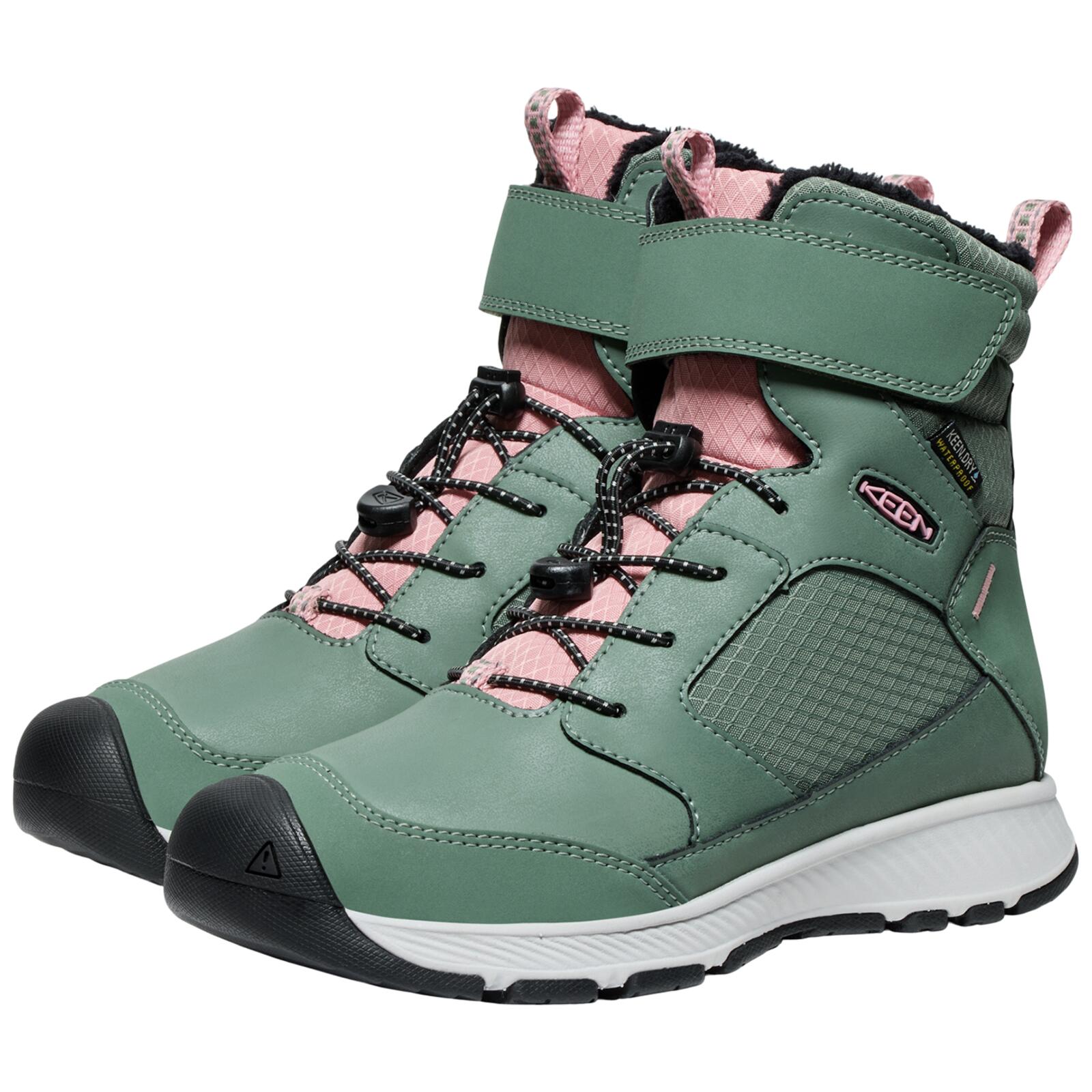 Botas de neve júnior KEEN Skua Winter WP forest elegance 5/7
