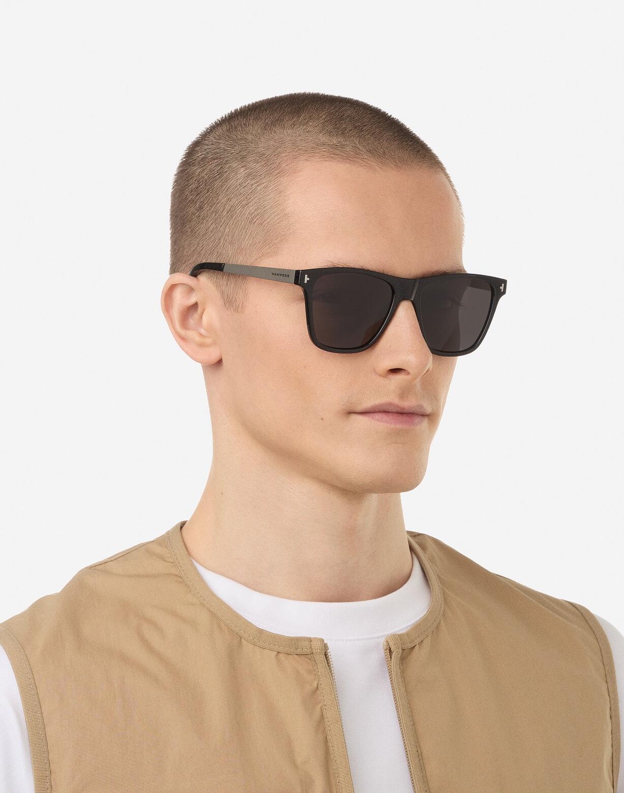 HAWKERS - Gafas de Sol para Hombre y Mujer ONE LS METAL - POLARIZED BLACK 7/8