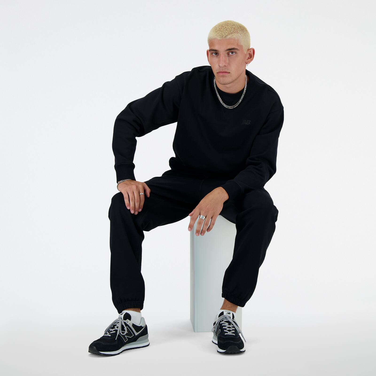 Sweat New balance modèle MT41506BK pour homme 7/7