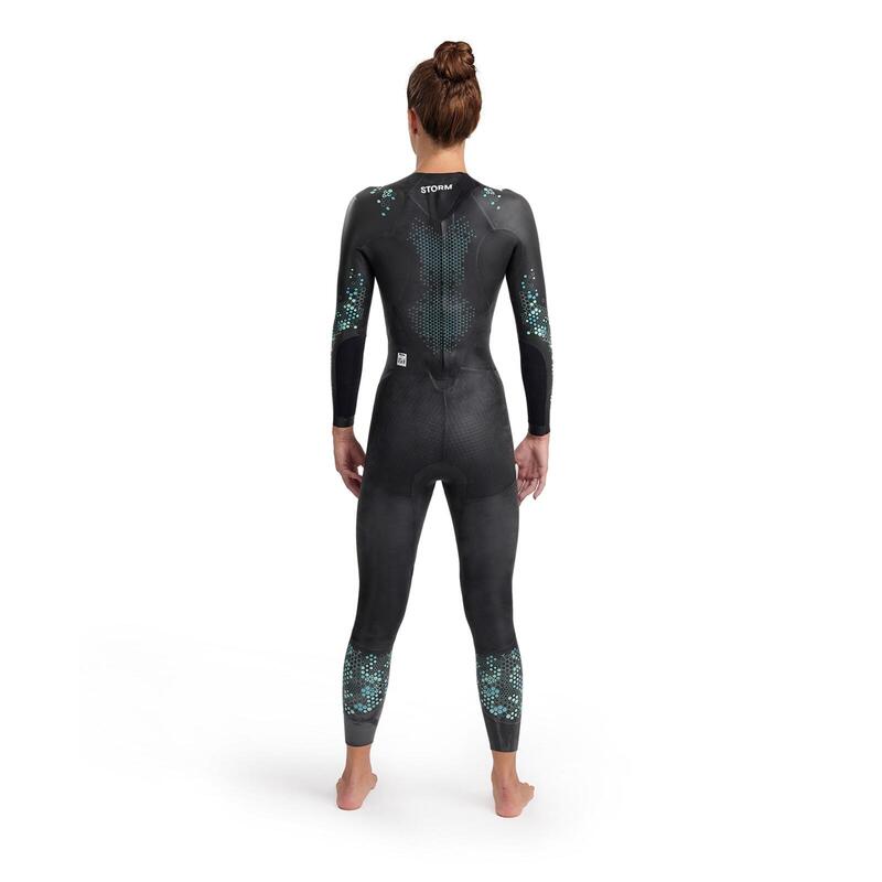 Spumă de înot pentru femei arena Storm 1,5 mm coral albastru/negru