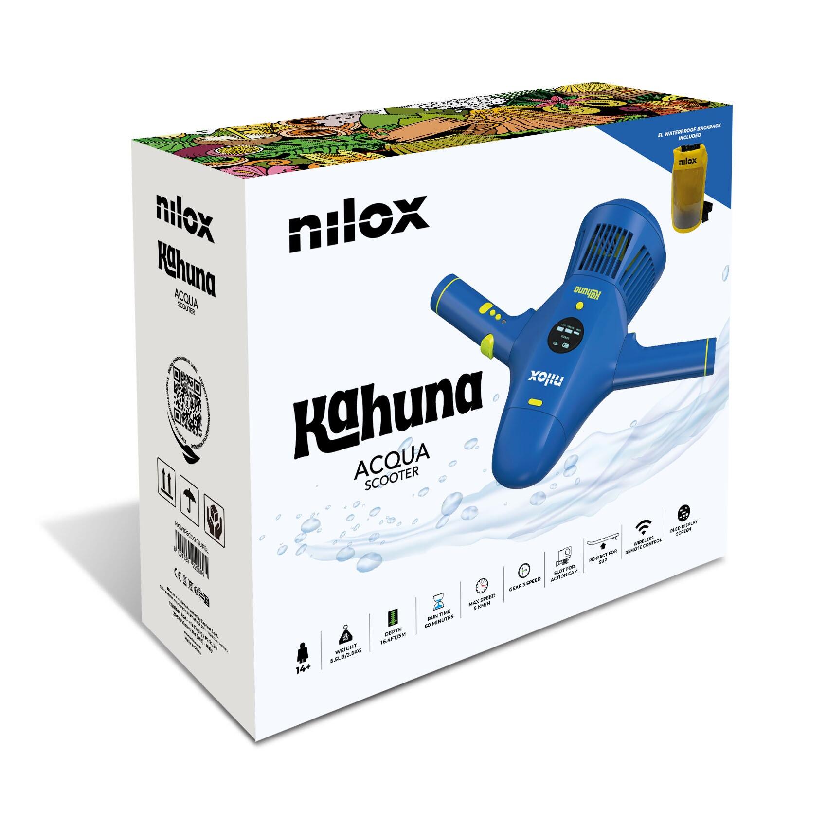 NILOX Scooter Acuático Eléctrico Kahuna Blue – 5 km/h – 60 min – SUP 4/4