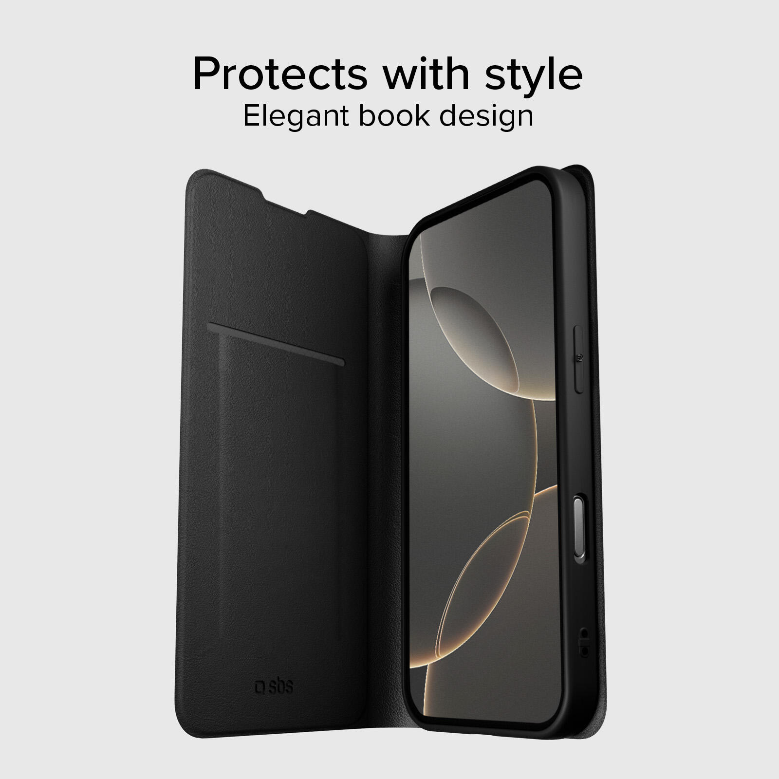 Étui portefeuille avec support et surface douce au toucher pour iPhone 16 2/7