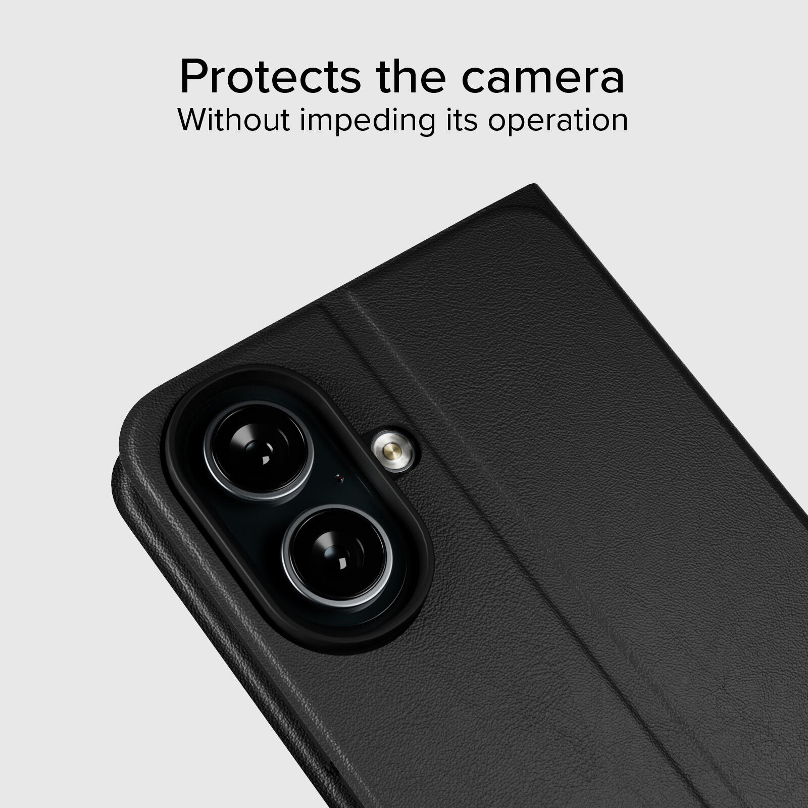 Étui portefeuille avec support et surface douce au toucher pour iPhone 16 6/7