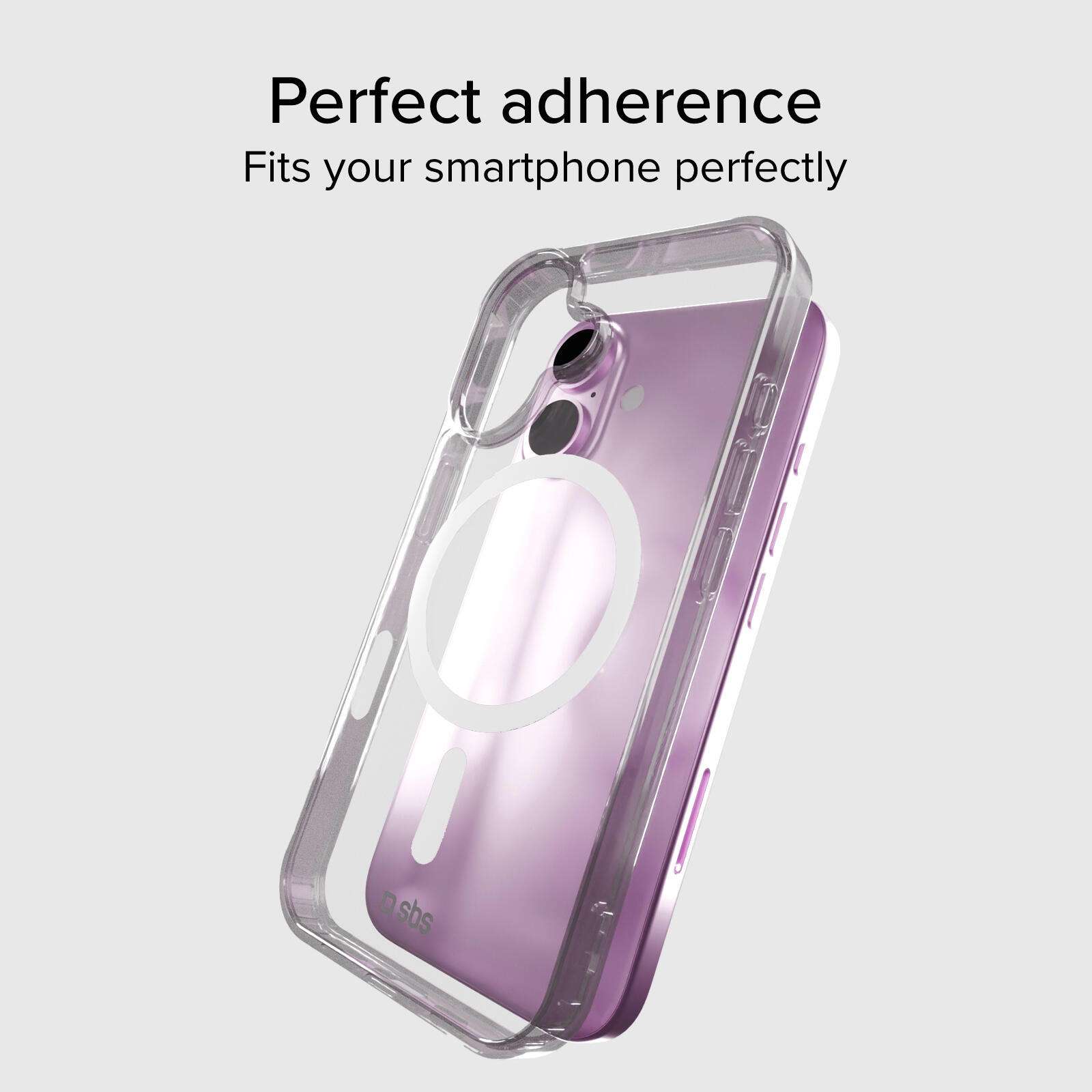 Coque transparente rigide, compatible recharge MagSafe pour iPhone 16 3/7