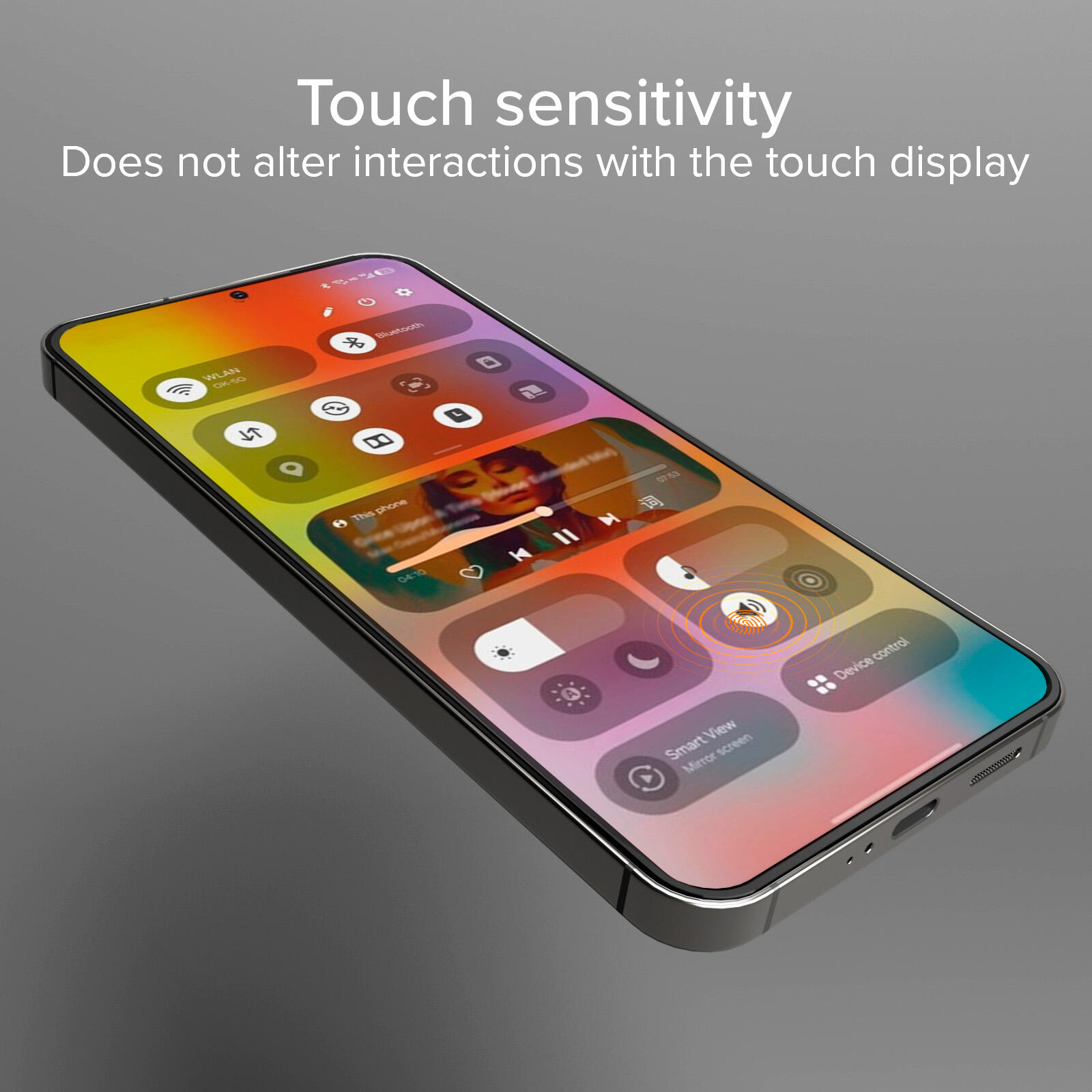 Vitre ultra-résistante pour Samsung S26 Plus avec technologie D3O et applicateur 6/7