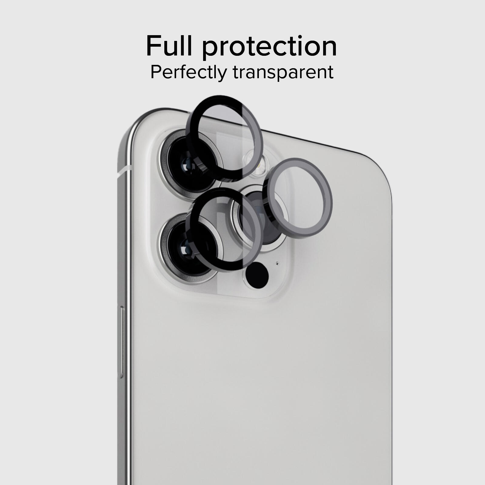 Lentilles de protection individuelles pour appareil photo 2/6
