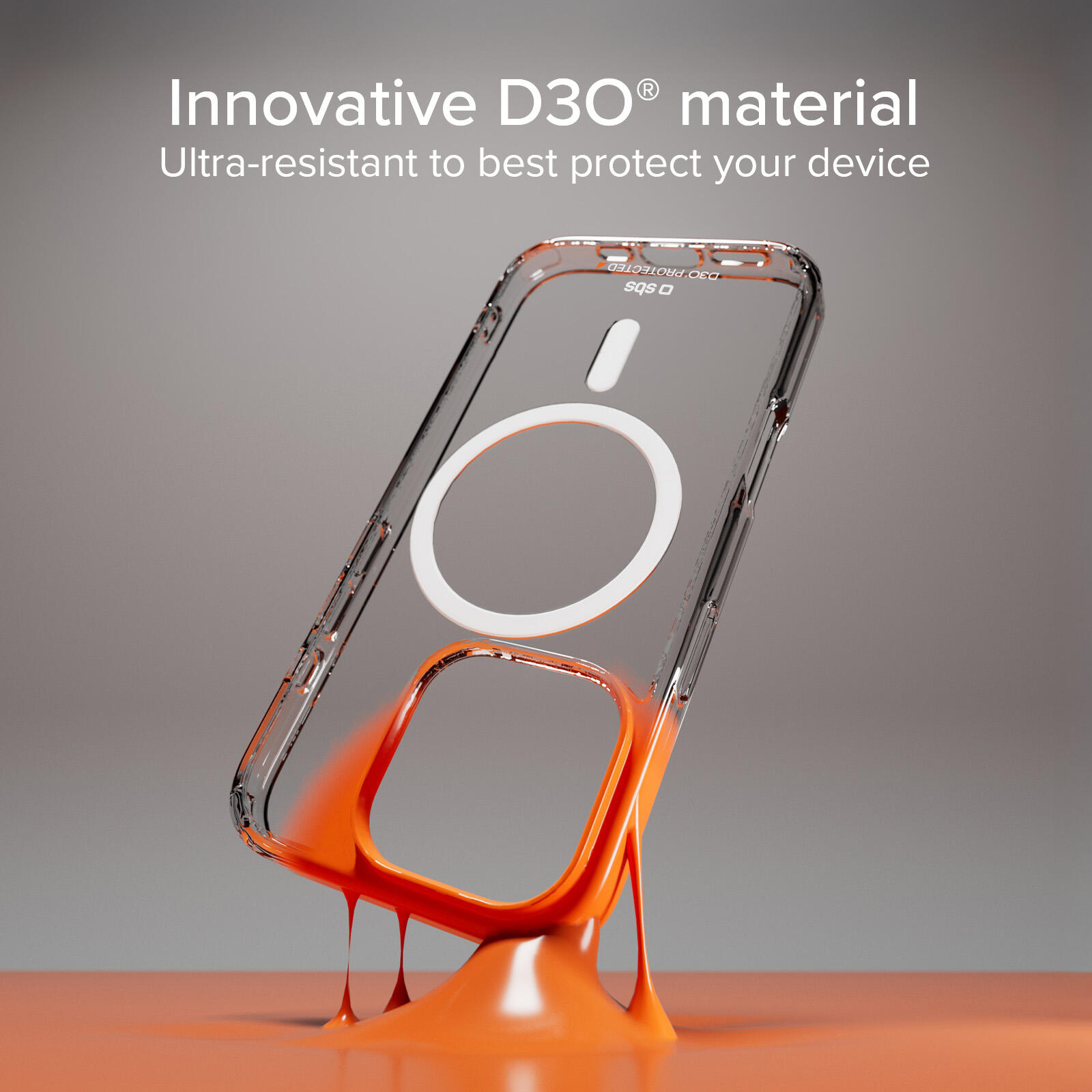 Cover ultraresistente per iPhone 15 Pro Max con tecnologia D3O 7/7