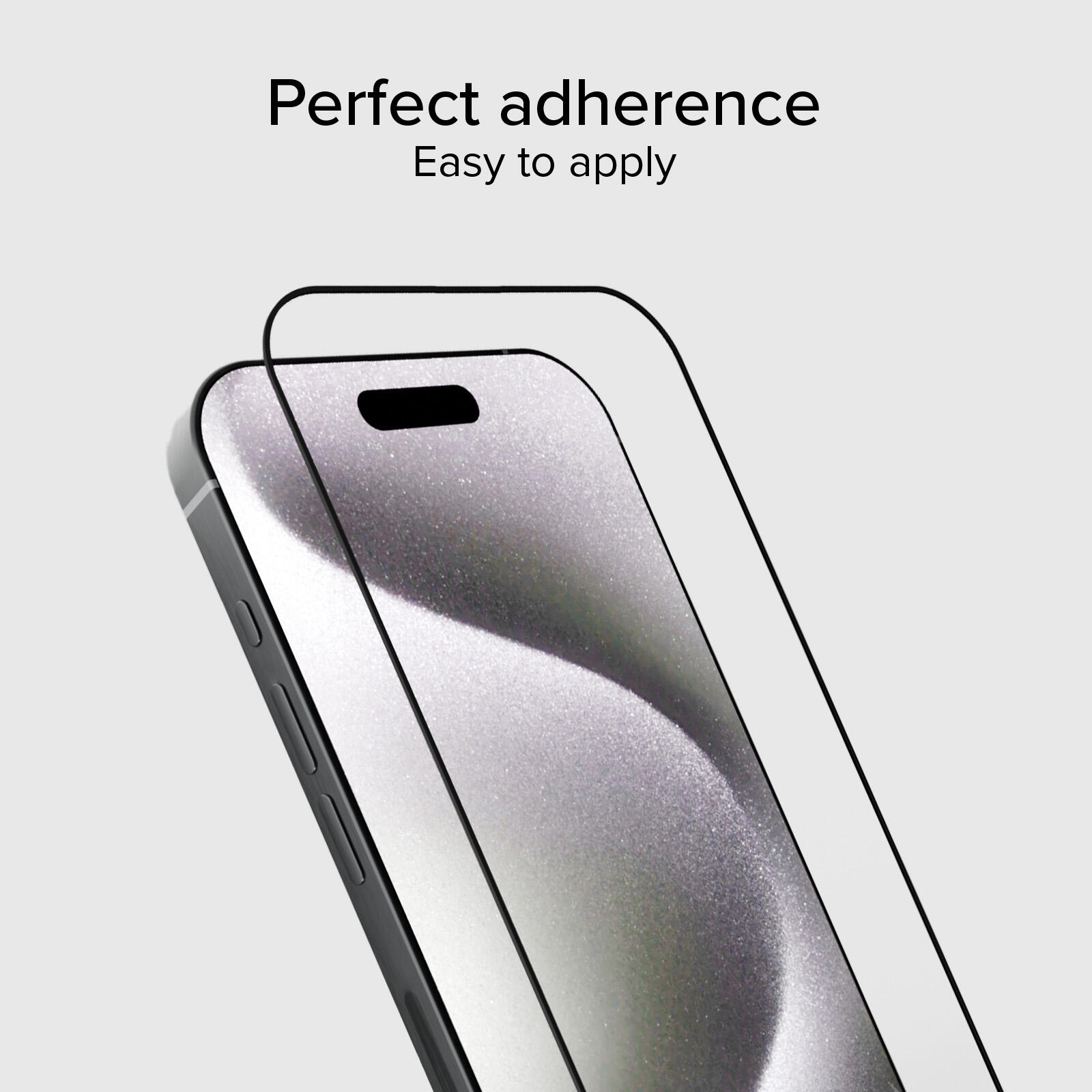 Glass screen protector Full Cover per iPhone 15 Pro Max 3/7