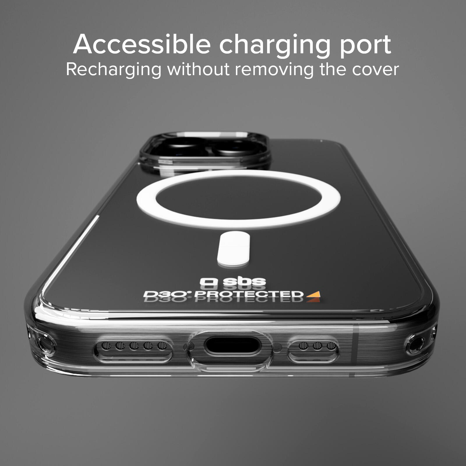 Cover ultraresistente per iPhone 15 Pro Max con tecnologia D3O 5/7
