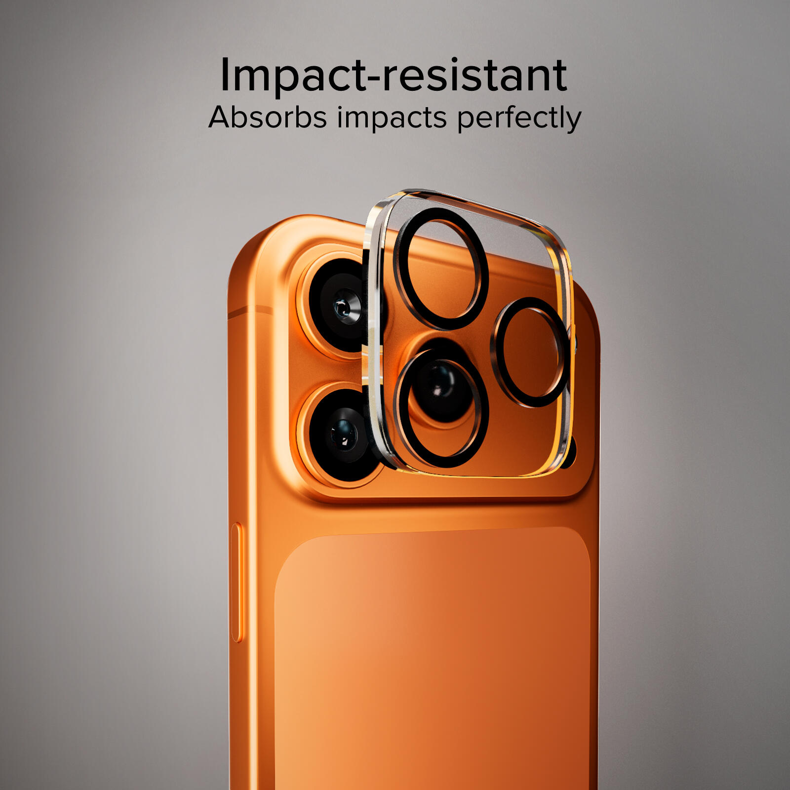 Vetro per fotocamera dell'iPhone 17 Pro, con materiale D3O 2/6