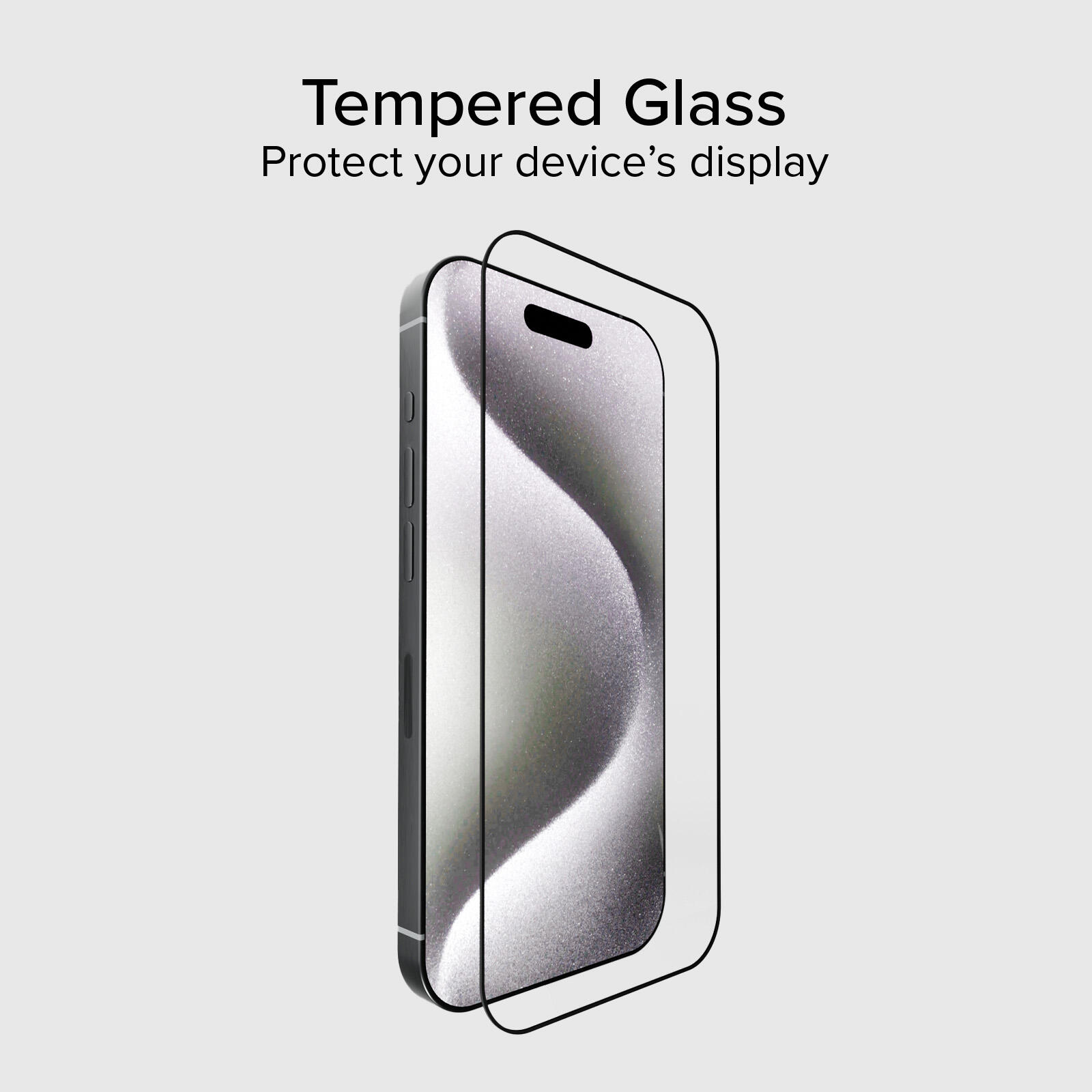 Glass screen protector Full Cover per iPhone 15 Pro Max 2/7