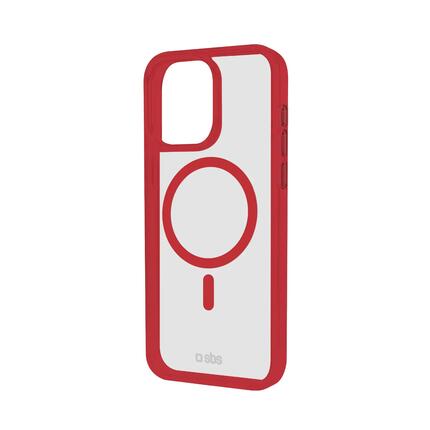 Case voor iPhone 16 Pro met gekleurde Rändern, compatibel met MagSafe Aufladung