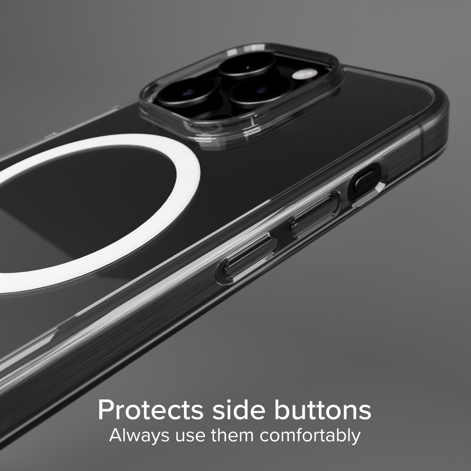 Cover ultraresistente per iPhone 15 Pro Max con tecnologia D3O 4/7