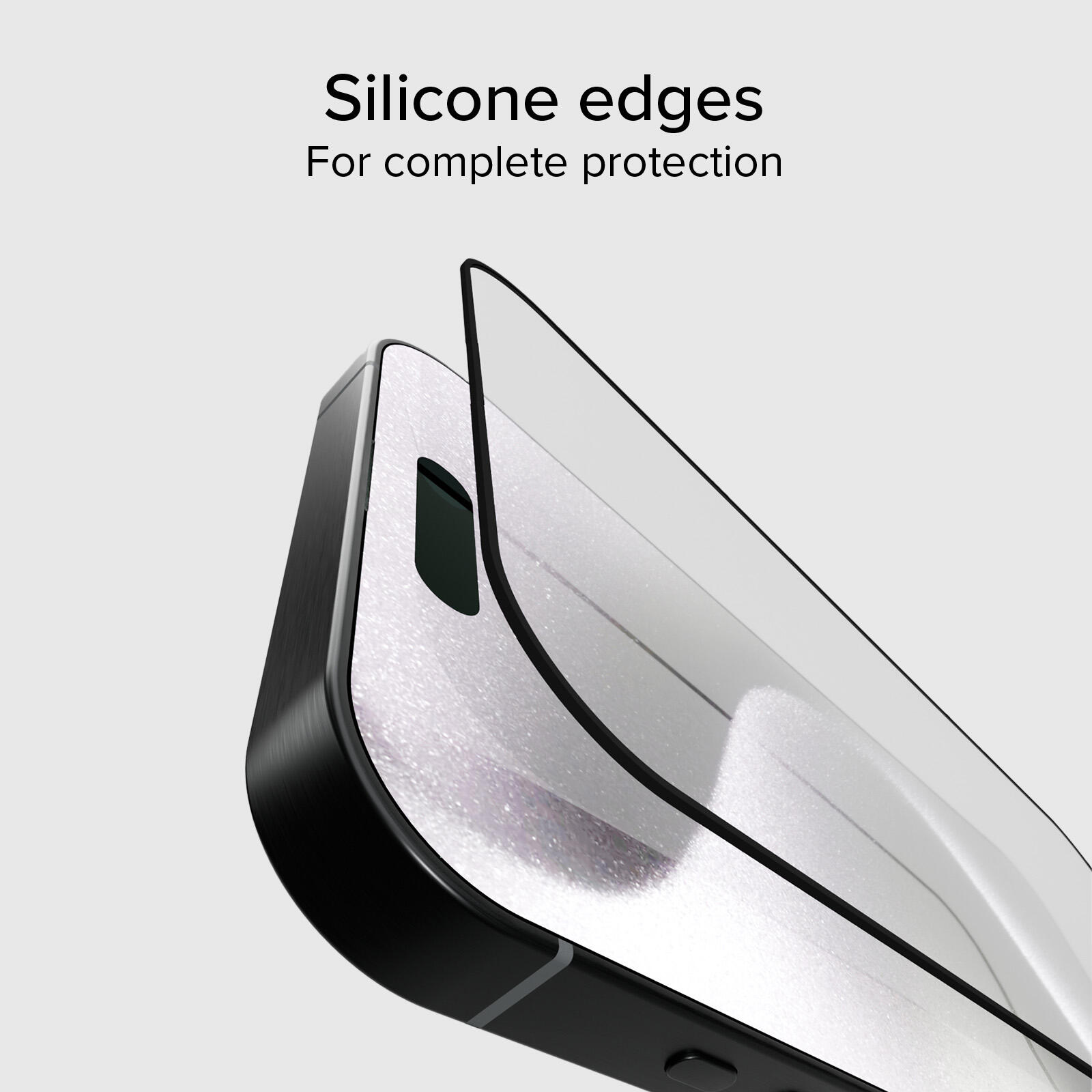 Glass screen protector Full Cover per iPhone 15 Pro Max 5/7