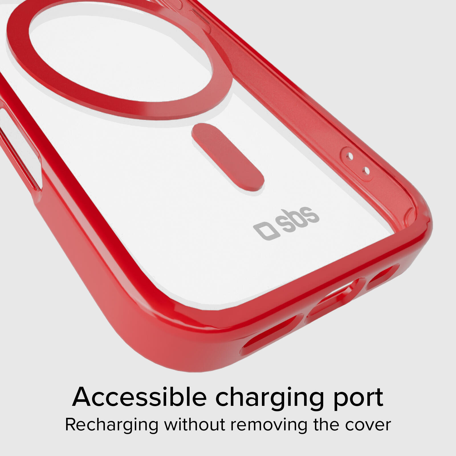 Coque iPhone 16 Pro bords colorés compatible MagSafe 6/7