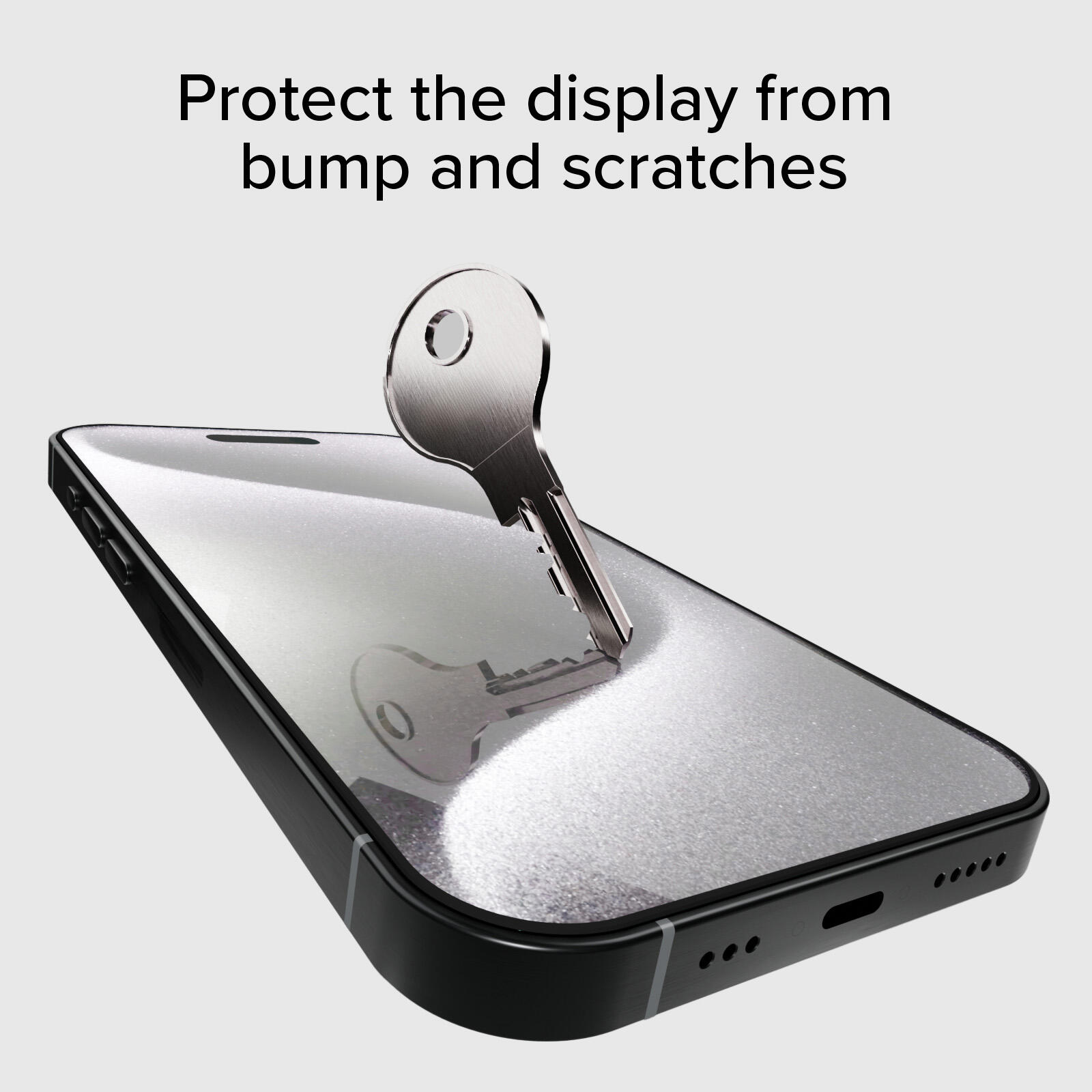 Glass screen protector Full Cover per iPhone 15 Pro Max 4/7