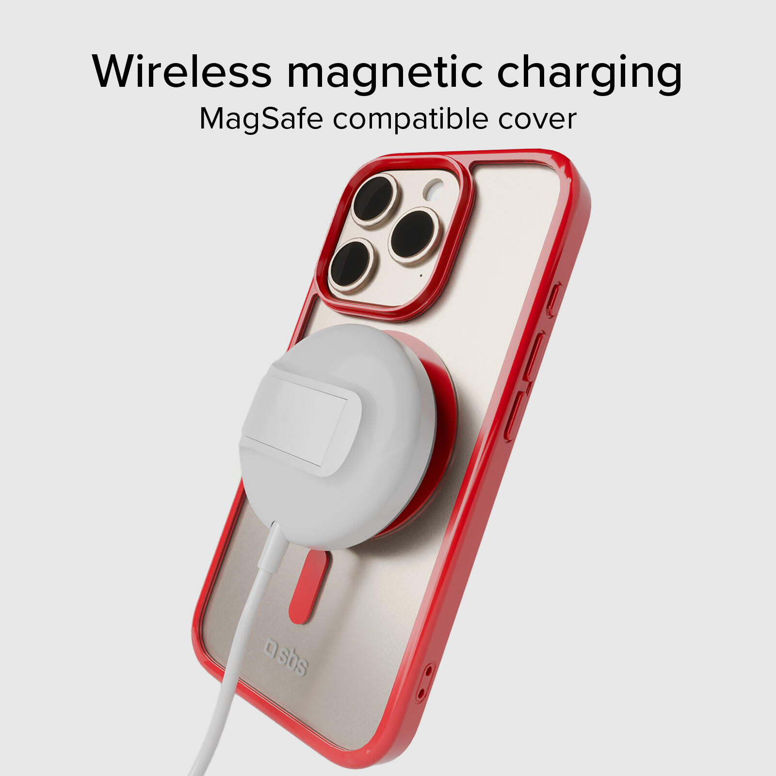 Coque iPhone 16 Pro bords colorés compatible MagSafe 5/7